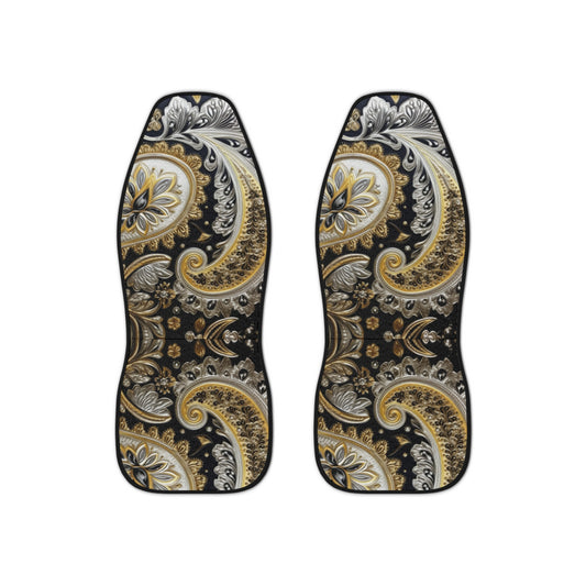 Car Seat Covers with a regal paisley twist Protect your seats with a stylish design made with Ai graphics