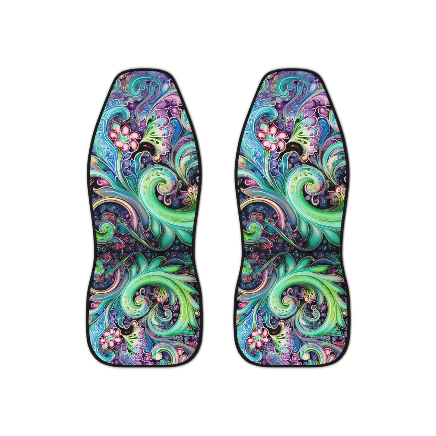 Car Seat Covers with a regal paisley twist Protect your seats with a stylish design made with Ai graphics