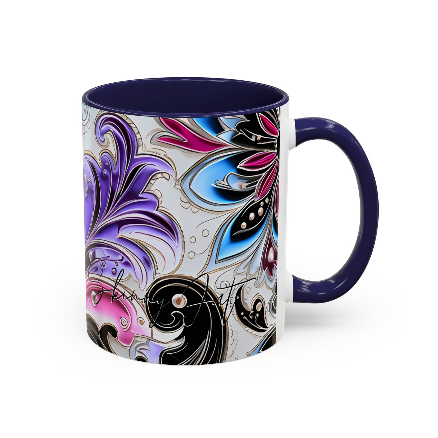 Ceramic coffee mug Ai image printed Hot beverage casual soup cup keeps the pride of Caffine alive with a morning cup of coffee Ai style