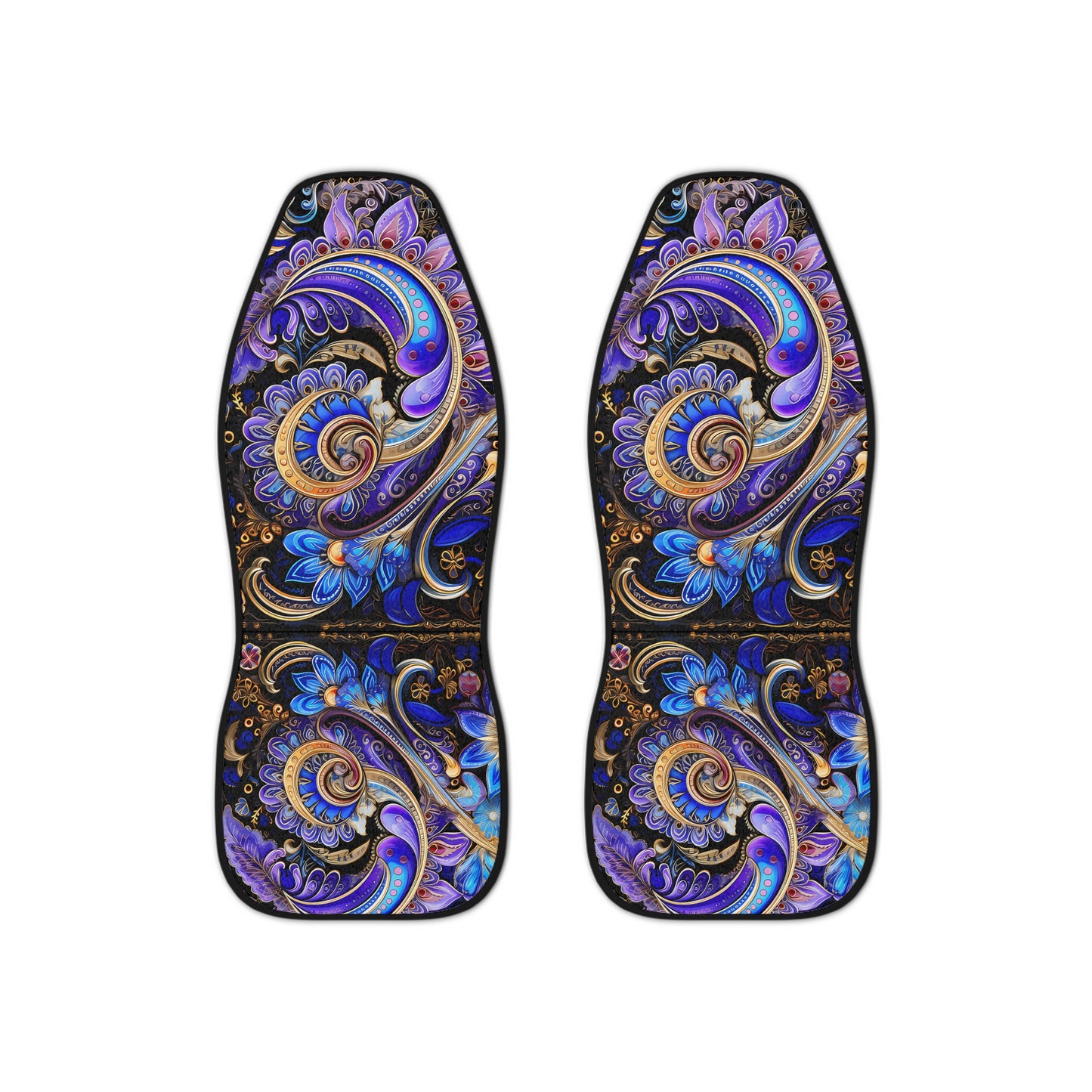 Car Seat Covers with a regal paisley twist Protect your seats with a stylish design made with Ai graphics