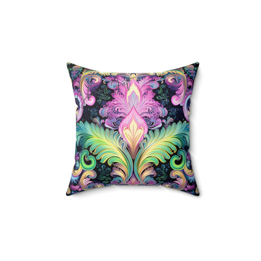 Spun Polyester Square Pillow with Stunning Graphics Innovative Comfort Artificial Intelligence in Every Thread gift for everyone