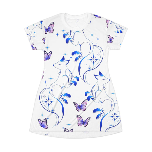 Spring dress T comfortable breathable butterfly design leisure wear Spring T love of butterflies spring Feminine wear casual women's wear