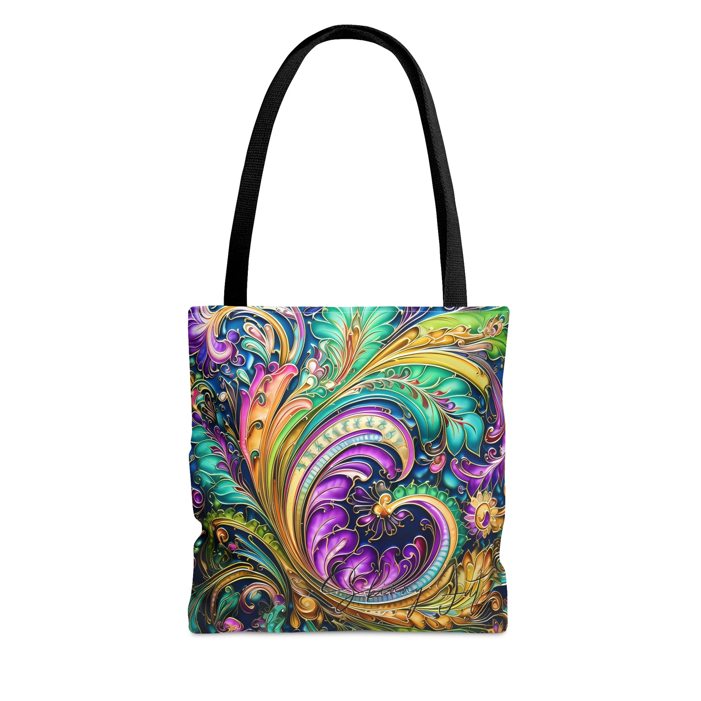 Tote bag for the flower artist lover oil painting inspired Water colour inspired design abstract art tote bag painting tote creative fashion