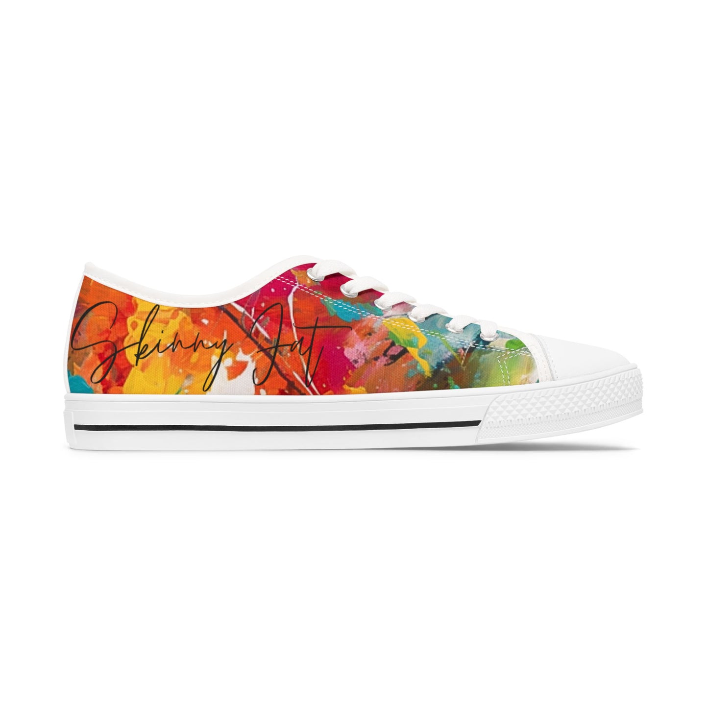 Women's Low Top, abstract art print shoe, low top abstract art shoes, artistic sneaker, abstract pattern, unique footwear, abstract design