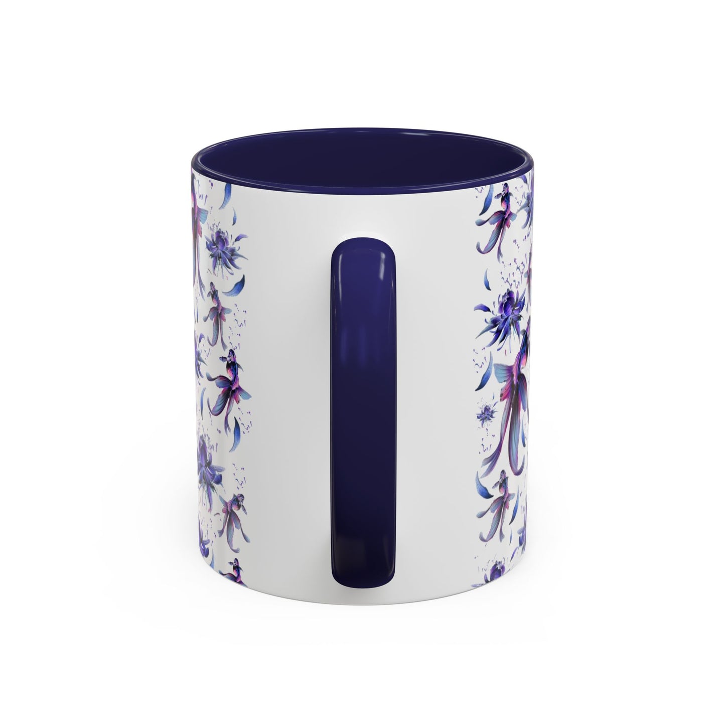 Flower print ceramic coffee mug Hot beverage casual soup mug keep the street life alive with a morning cup of coffee graffiti style