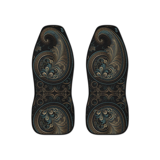 Car Seat Covers with a regal paisley twist Protect your seats with a stylish design made with Ai graphics