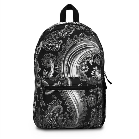 Shoulder bag Backpack for trippy art lovers Ai graphic inspired imagery Ai graphics back pack Back to school vibe Unisex make up Backpack