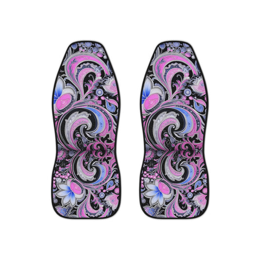 Car Seat Covers with a regal paisley twist Protect your seats with a stylish design made with Ai graphics