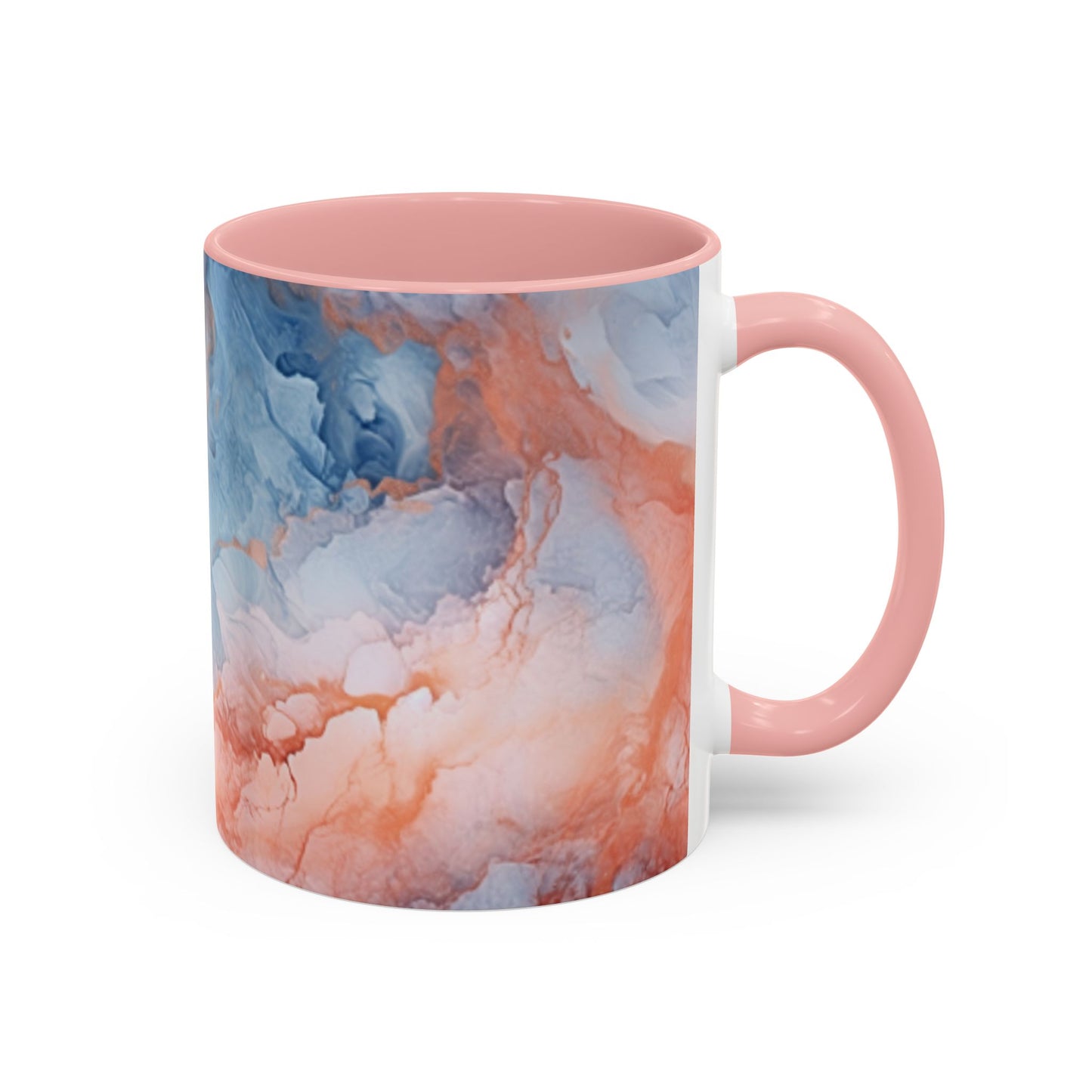 Marble print coffee mug Ai image Hot beverage casual soup cup keeps the pride of Caffine alive with a morning cup of coffee Ai style 11oz