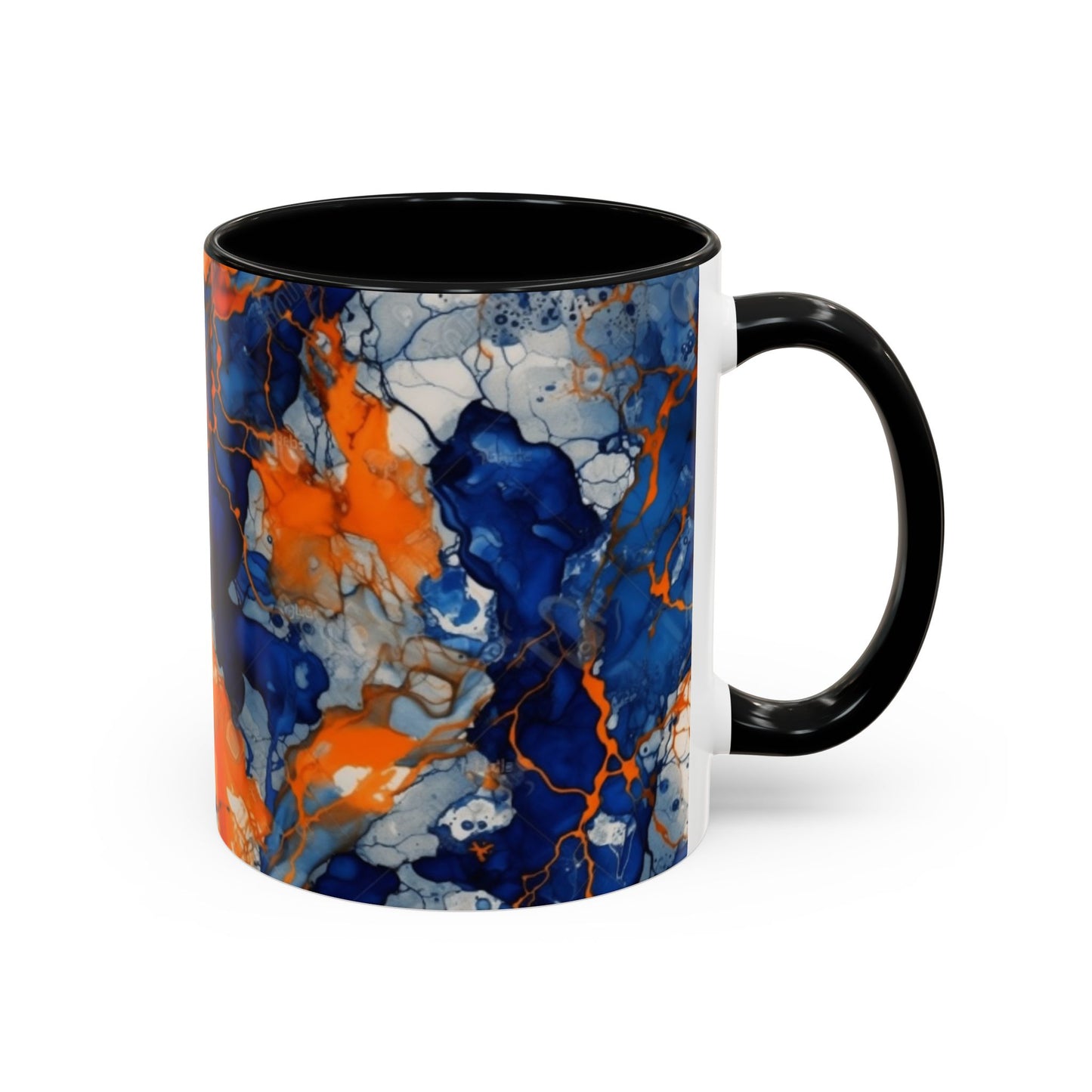 Marble print coffee mug Ai image Hot beverage casual soup cup keeps the pride of Caffine alive with a morning cup of coffee Ai style 11oz