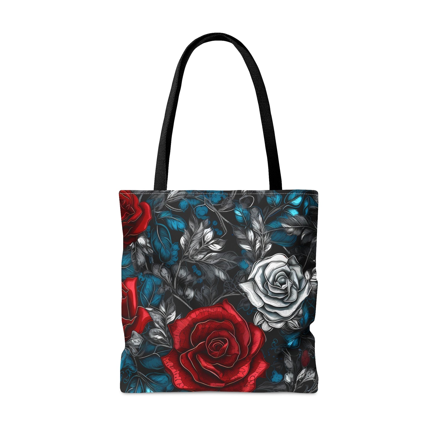 Floral tote bag ai graphic inspired snack pack tote stylish tote bag for travel cool shopping bag casual carrying tote