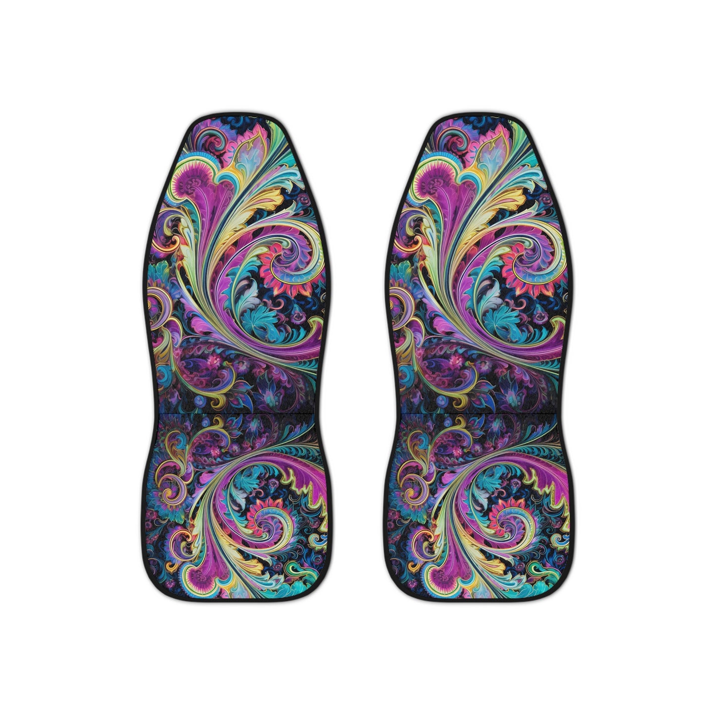 Car Seat Covers with a regal paisley twist Protect your seats with a stylish design made with Ai graphics