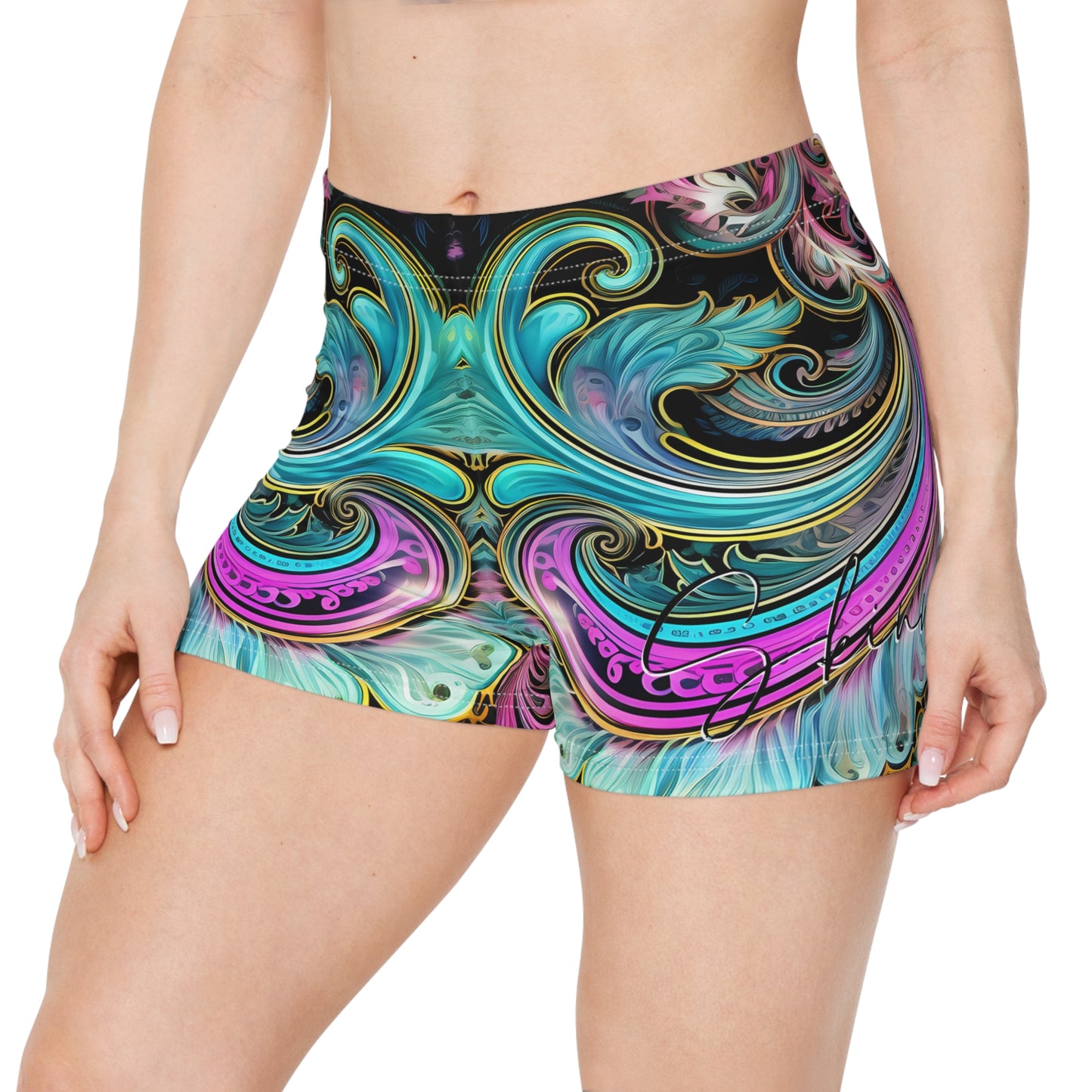 Womens spandex short shorts are a popular and stylish choice for warm weather or casual occasion Pajama gift made awesome