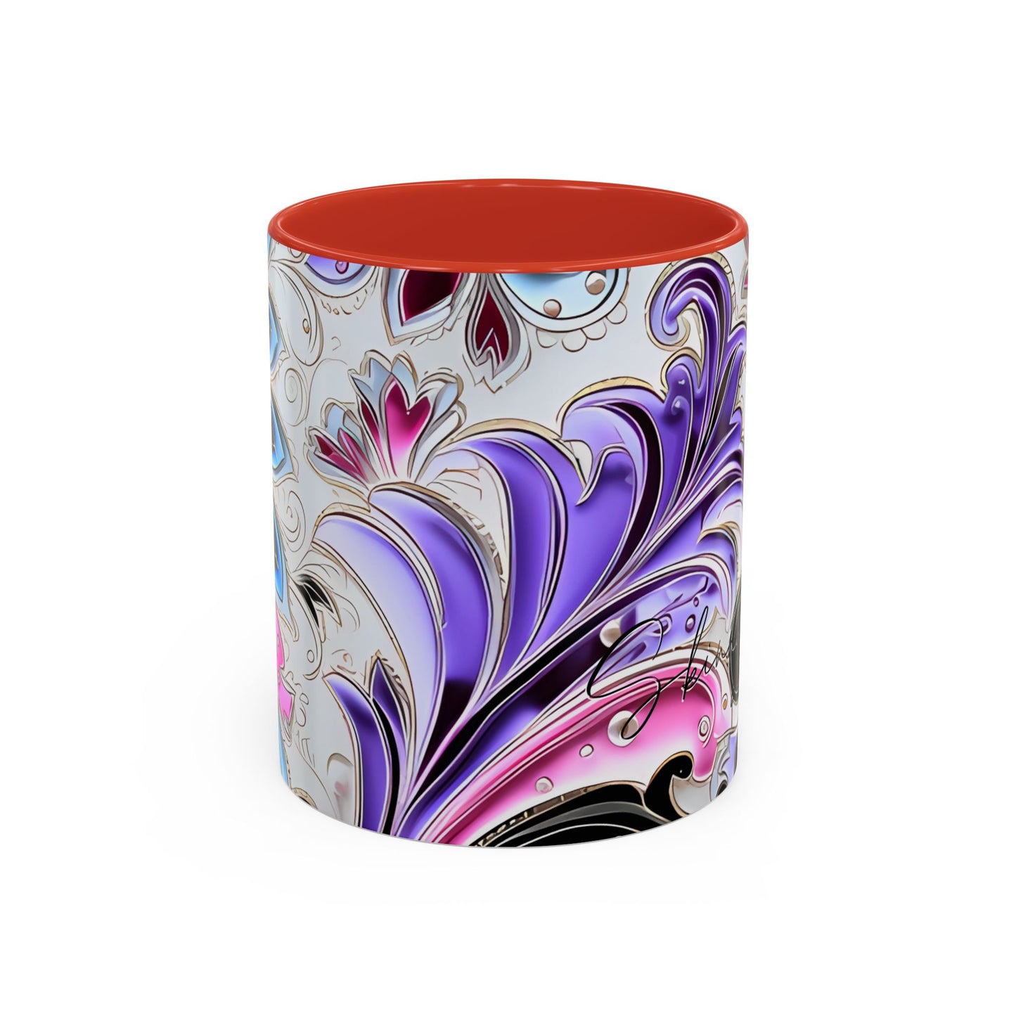 Ceramic coffee mug Ai image printed Hot beverage casual soup cup keeps the pride of Caffine alive with a morning cup of coffee Ai style