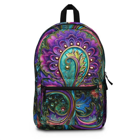 Shoulder bag Backpack for trippy art lovers Ai graphic inspired imagery Ai graphics back pack Back to school vibe Unisex make up Backpack