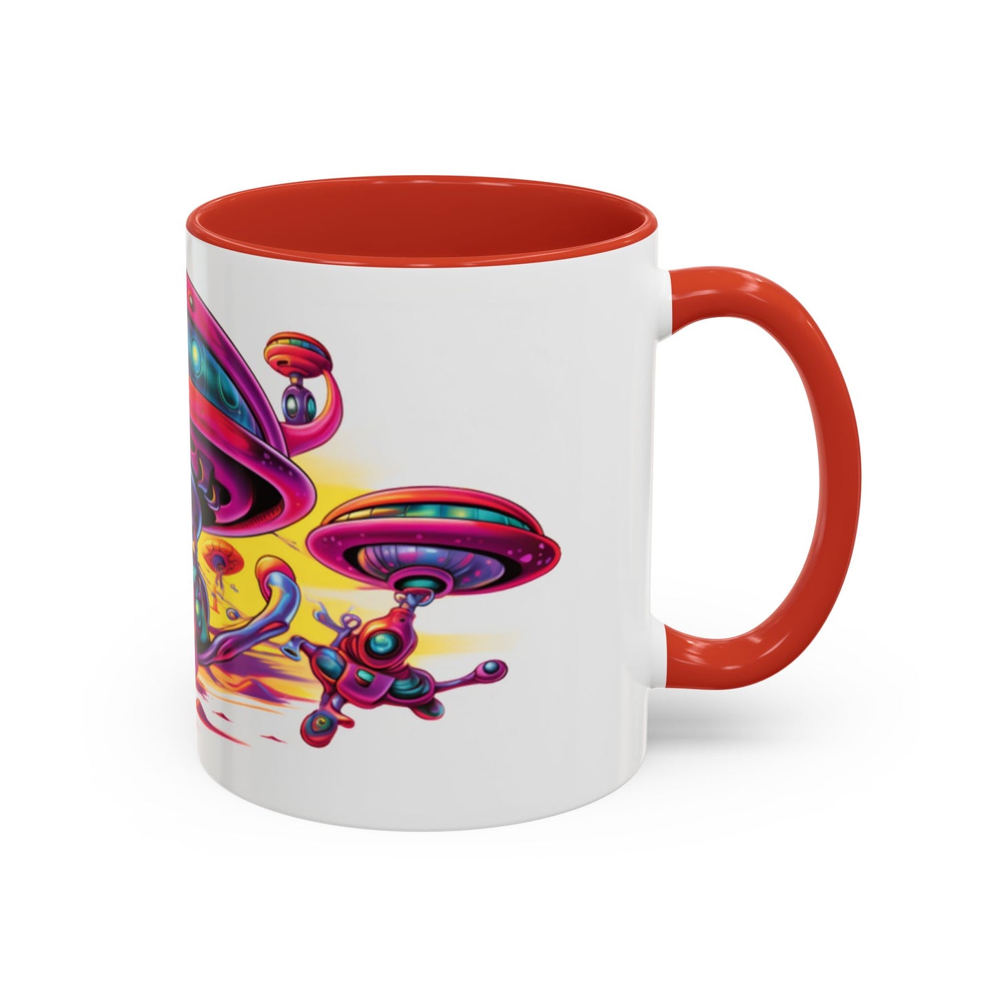 Ceramic coffee mug Ai image printed Hot beverage casual soup cup keeps the pride of Caffine alive with a morning cup of coffee Ai style 11oz