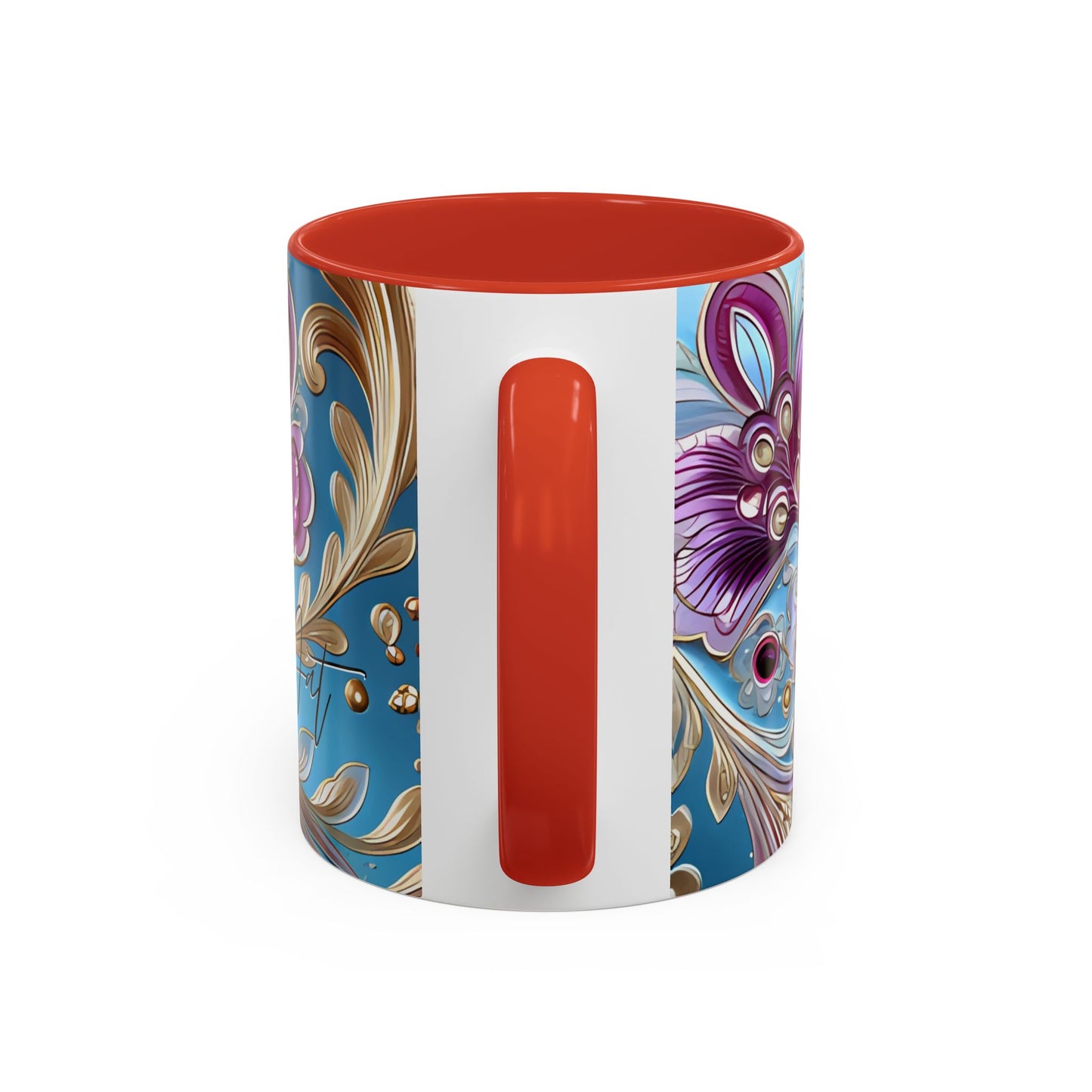 Ceramic coffee mug Ai image printed Hot beverage casual soup cup keeps the pride of Caffine alive with a morning cup of coffee Ai style 11oz