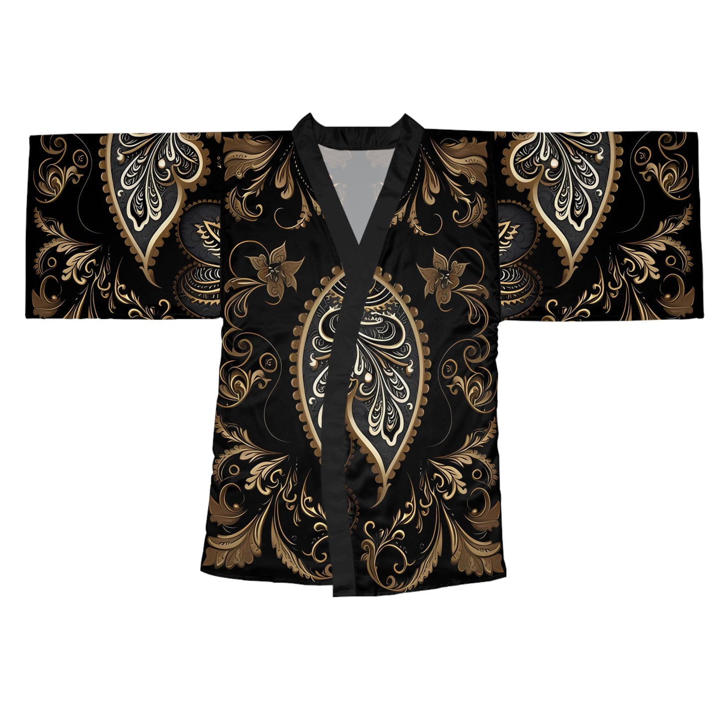 Long Sleeve Kimono Robe (AOP)