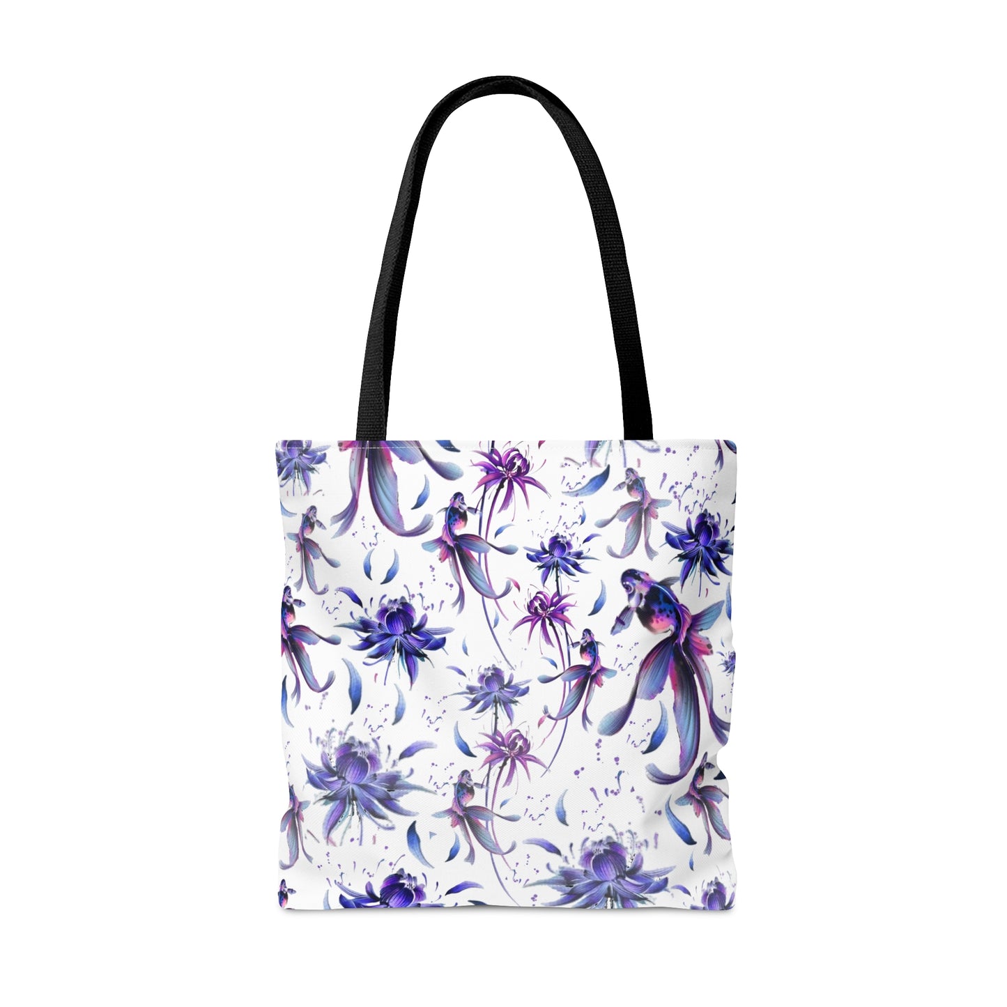 Tote Bag gift features a beautiful flower image on both sides perfect for nature lovers and those who appreciate the beauty of flowers