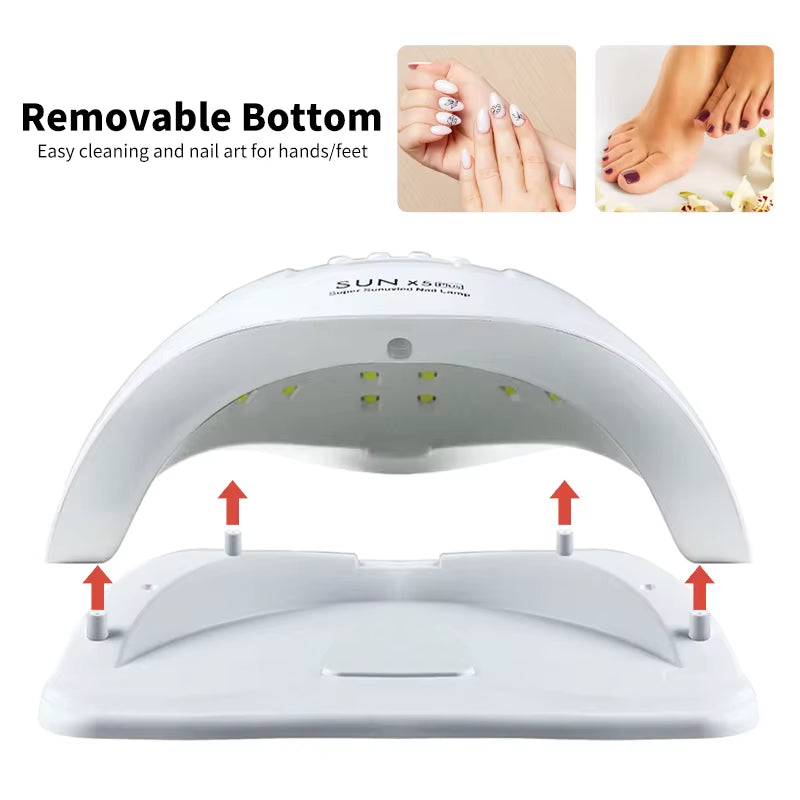 Nail Drying Lamp for Nails UV Light Gel Polish Manicure Cabin Led Lamps Nails Dryer Machine Professional Equipment