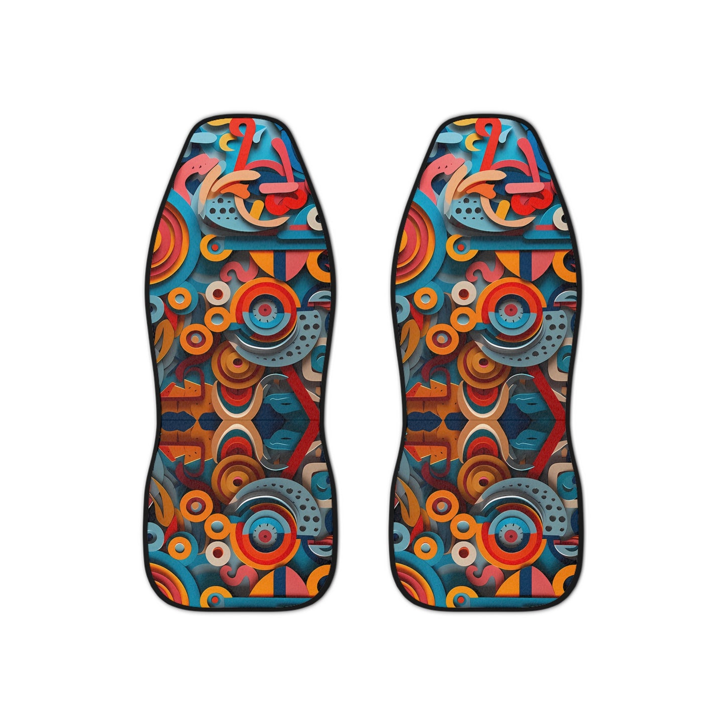 Car Seat Covers with a abstract art twist Protect your seats with a stylish design made with Ai graphics