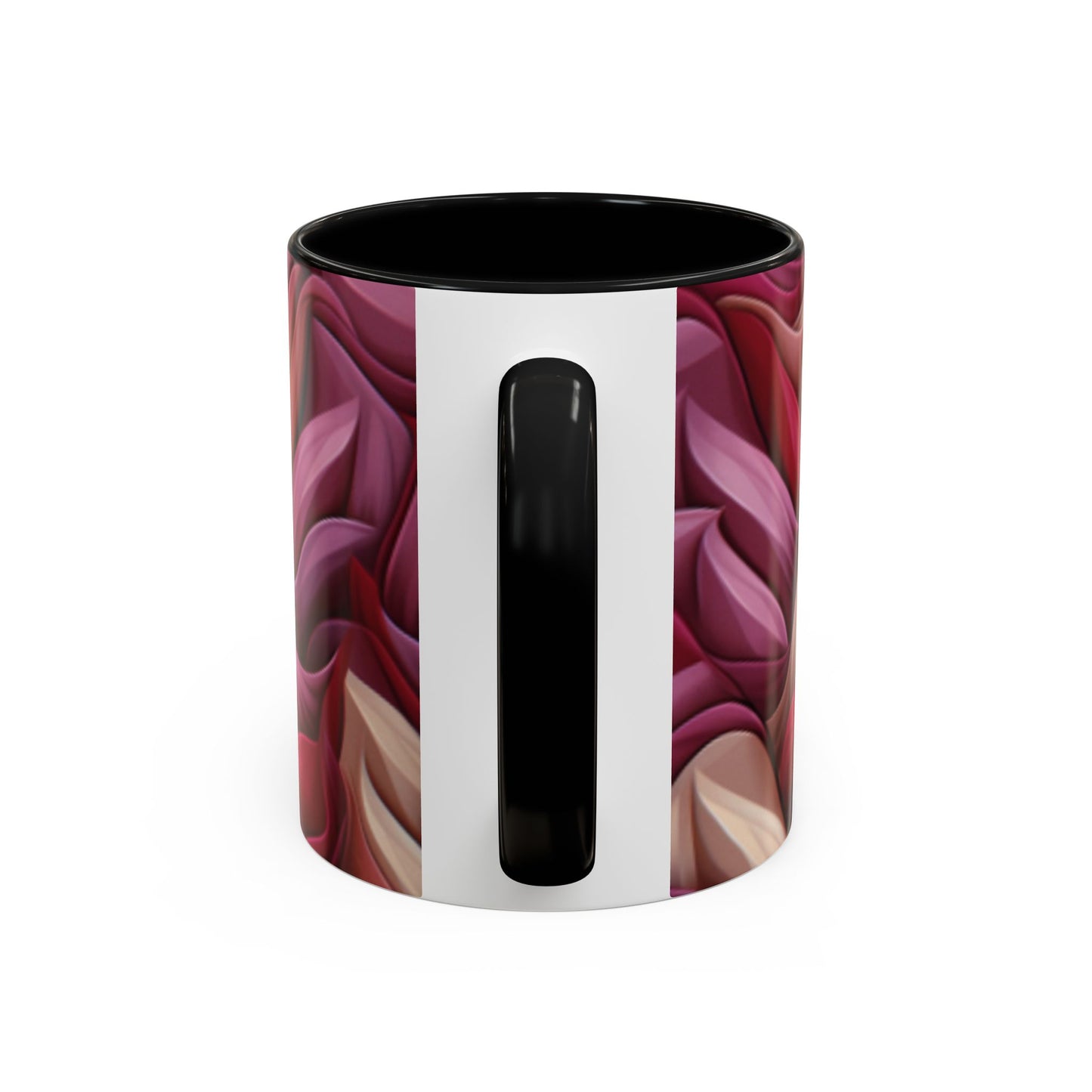 Flower print ceramic coffee mug Hot beverage casual soup mug keep the street life alive with a morning cup of coffee graffiti style 11oz