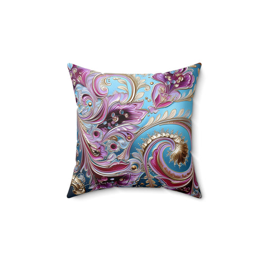 Spun Polyester Square Pillow with Stunning Graphics Innovative Comfort Artificial Intelligence in Every Thread gift for everyone