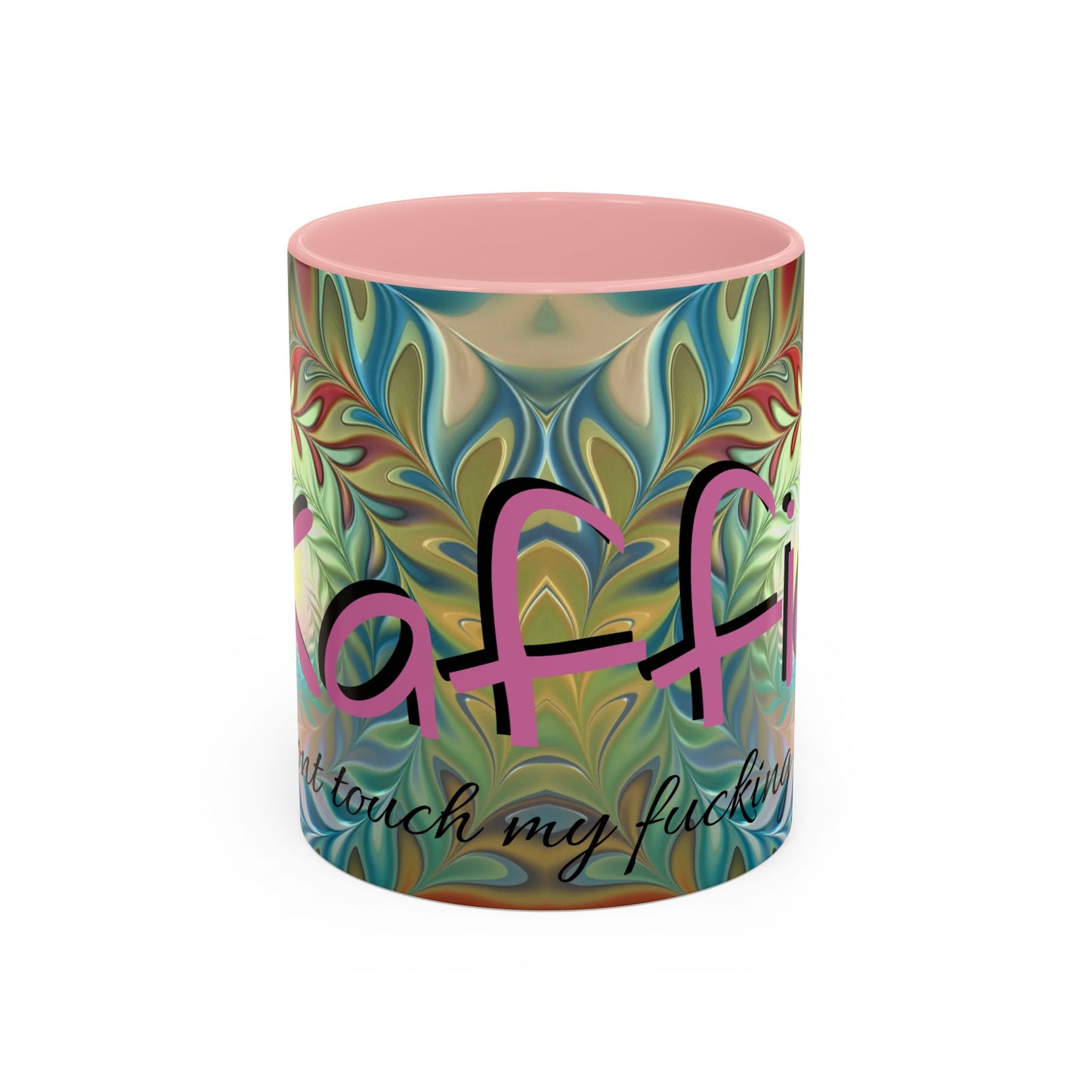 Kaffie cup print ceramic coffee mug Hot beverage casual soup mug keep the street life alive with a morning cup of coffee graffiti style 11oz