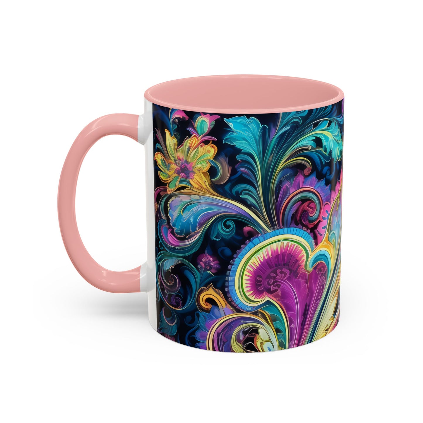 Ceramic coffee mug Ai image printed Hot beverage casual soup cup keeps the pride of Caffine alive with a morning cup of coffee Ai style 11oz