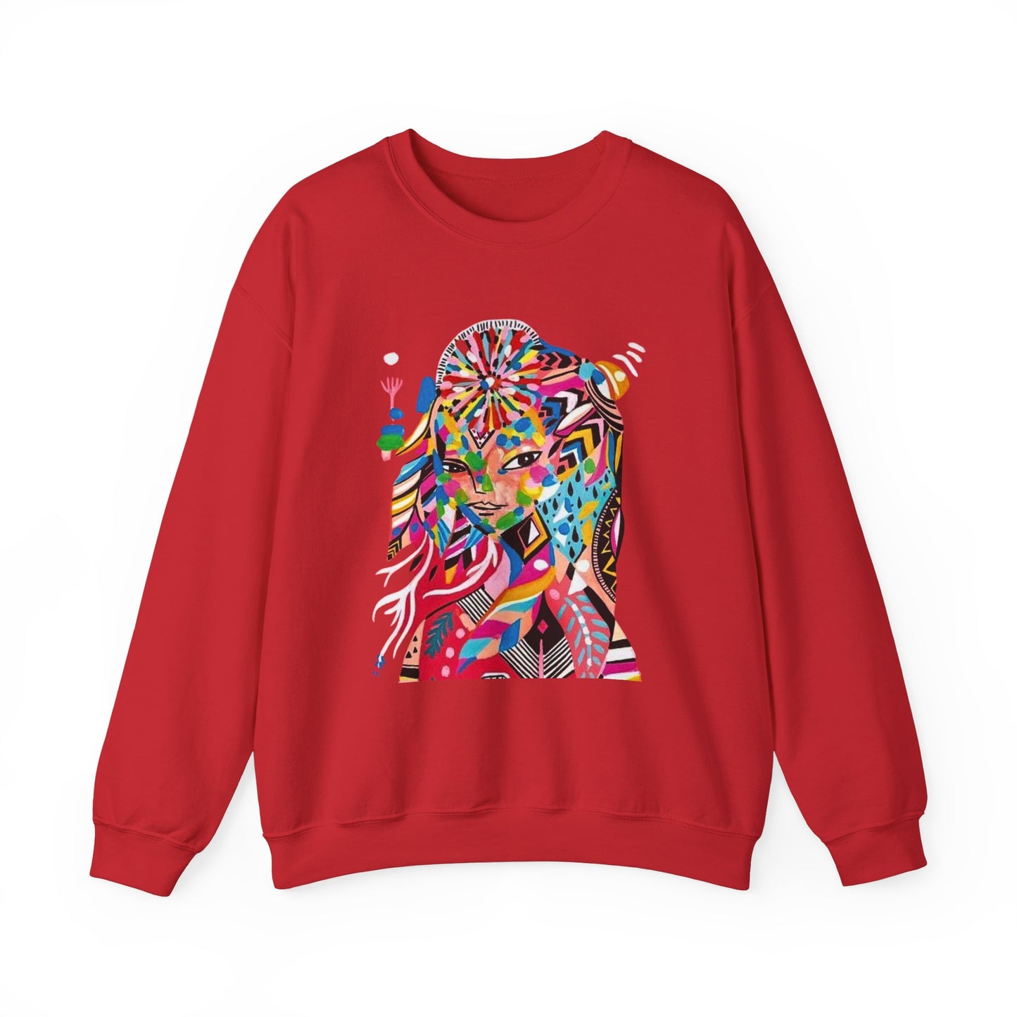 Crewneck Sweatshirt street art as a gift for anyone printed on a fashionable sweater back to school style sweat T