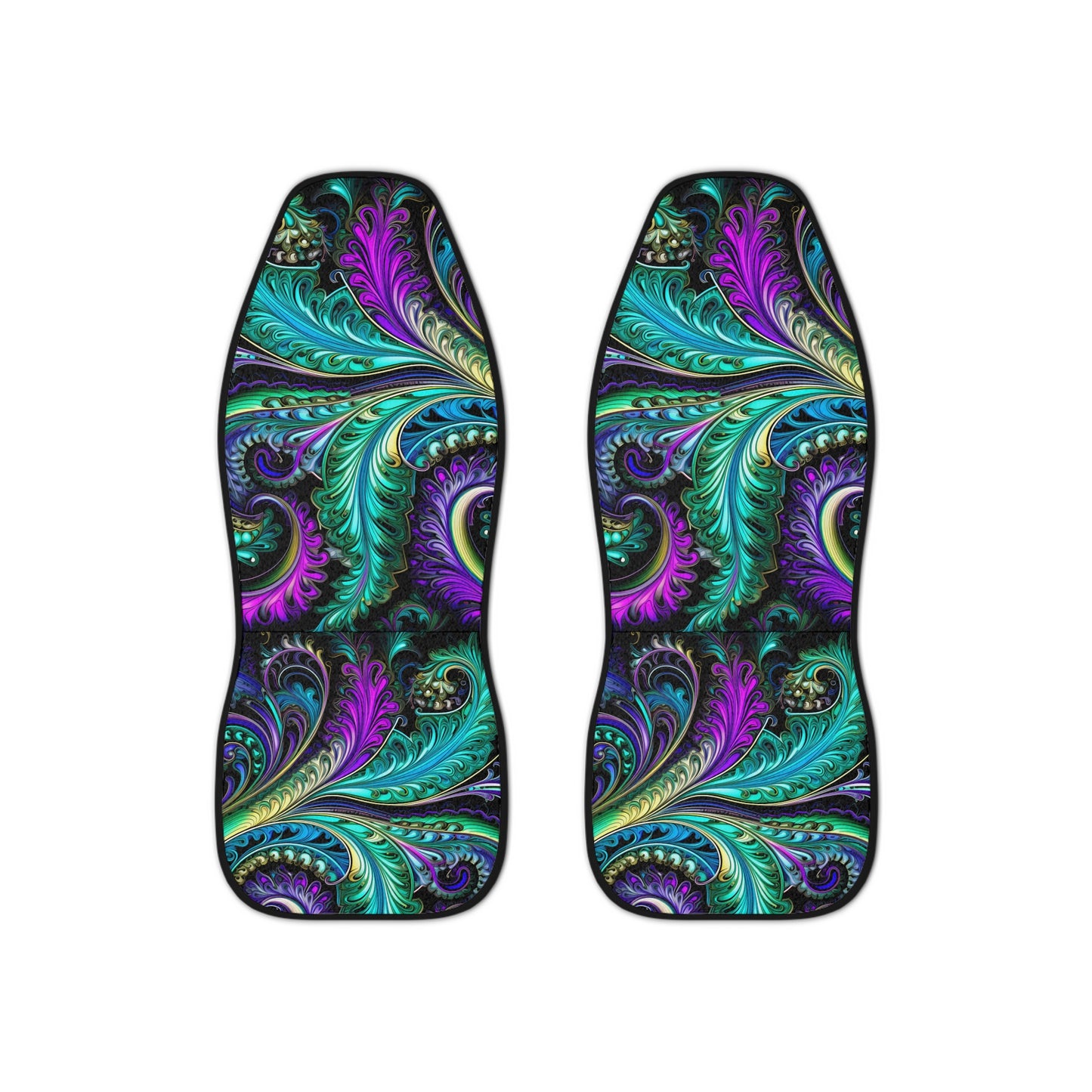 Car Seat Covers with a regal paisley twist Protect your seats with a stylish design made with Ai graphics