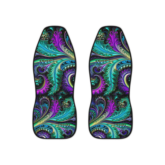 Car Seat Covers with a regal paisley twist Protect your seats with a stylish design made with Ai graphics