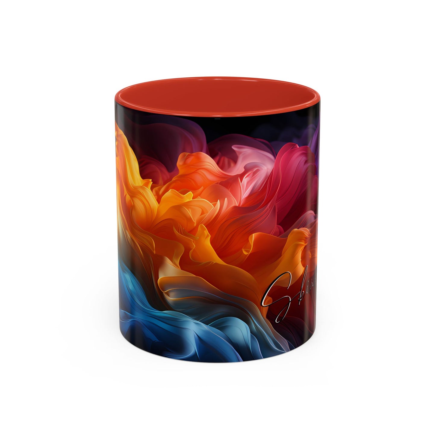 Ceramic coffee mug Ai image printed Hot beverage casual soup cup keeps the pride of Caffine alive with a morning cup of coffee Ai style 11oz