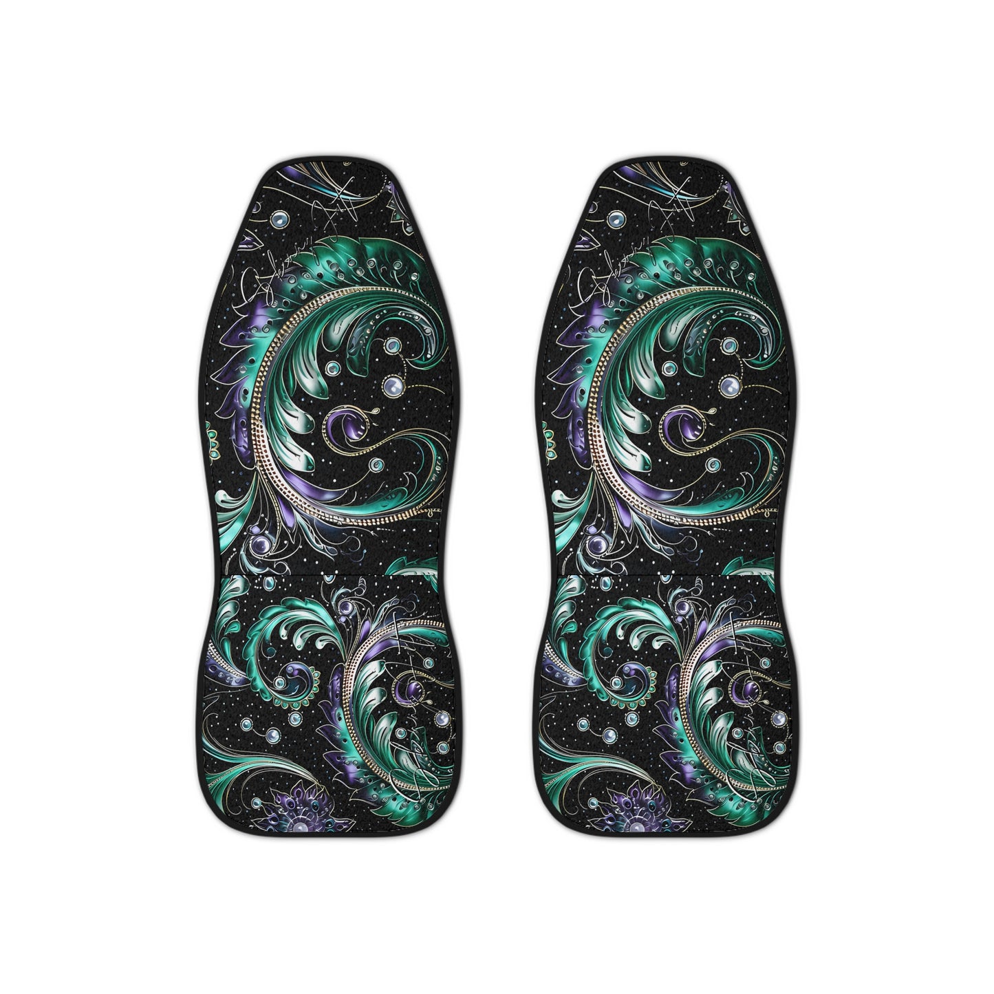 Car Seat Covers with a regal paisley twist Protect your seats with a stylish design made with Ai graphics