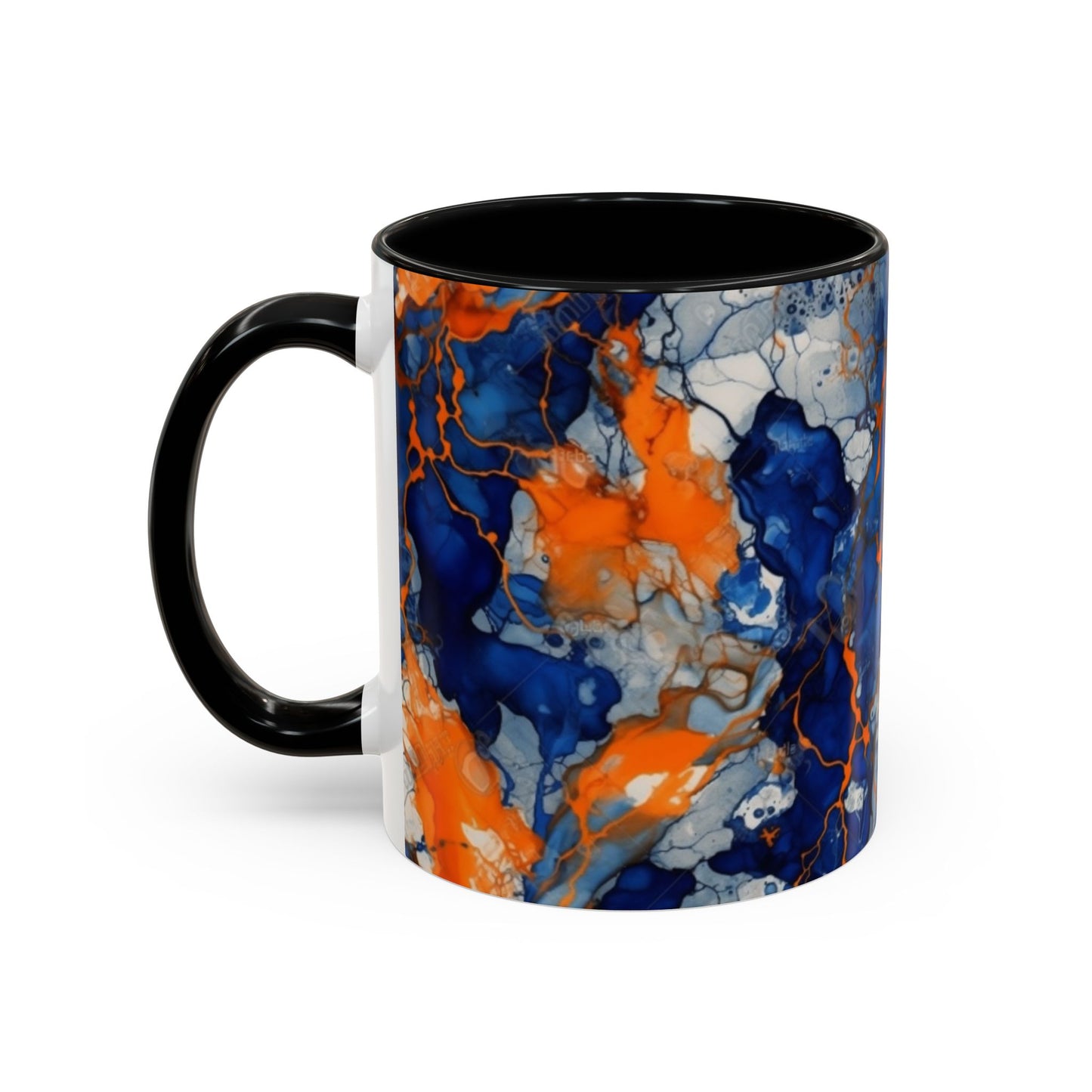 Marble print coffee mug Ai image Hot beverage casual soup cup keeps the pride of Caffine alive with a morning cup of coffee Ai style 11oz