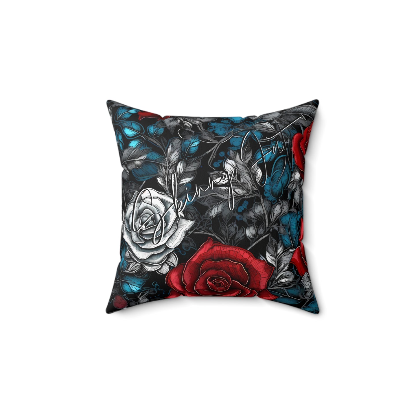 Spun Polyester Square Pillow with Stunning Graphics Innovative Comfort Artificial Intelligence in Every Thread gift for everyone