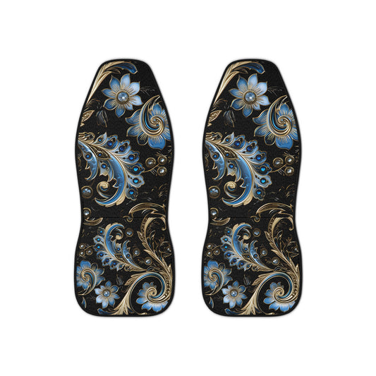 Car Seat Covers with a regal paisley twist Protect your seats with a stylish design made with Ai graphics