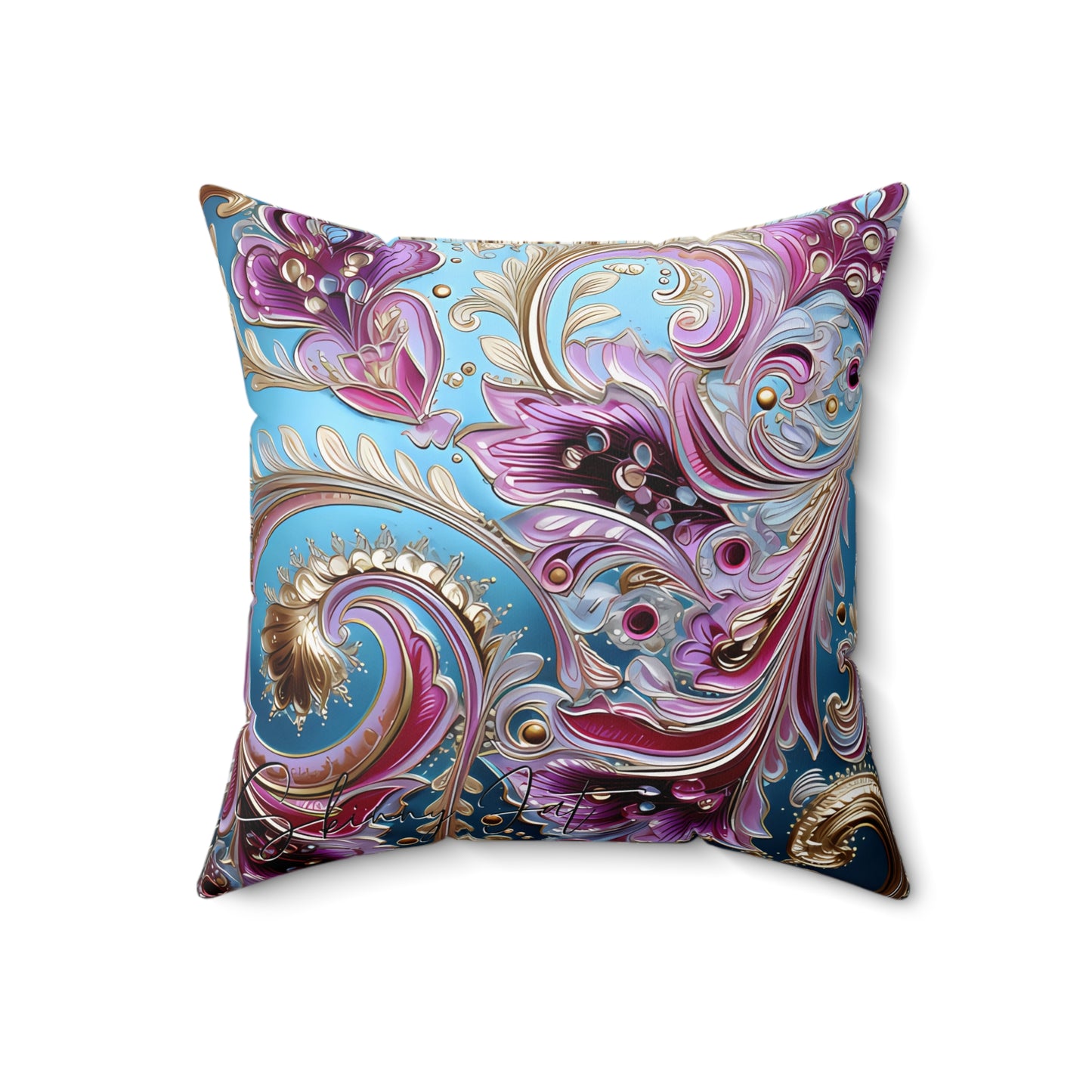 Spun Polyester Square Pillow with Stunning Graphics Innovative Comfort Artificial Intelligence in Every Thread gift for everyone