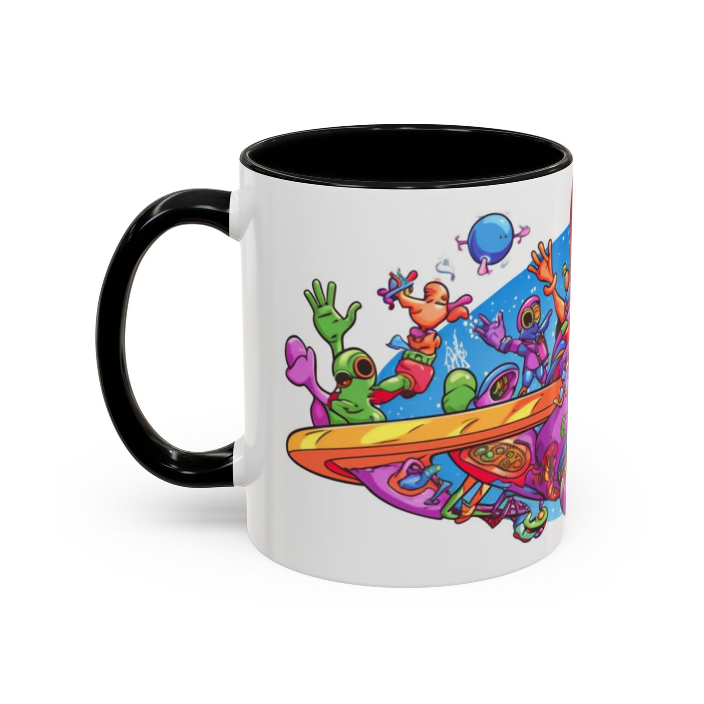 Ceramic coffee mug Ai image printed Hot beverage casual soup cup keeps the pride of Caffine alive with a morning cup of coffee Ai style 11oz