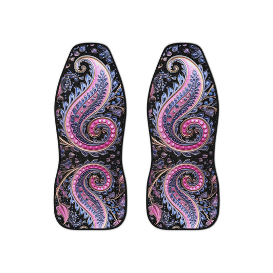 Car Seat Covers with a regal paisley twist Protect your seats with a stylish design made with Ai graphics