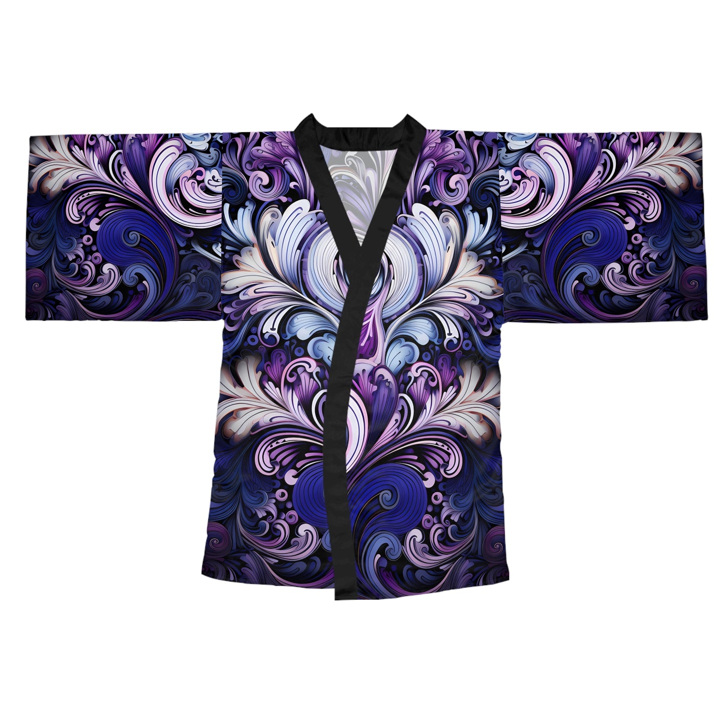 Womens kimono comfortable breathable paisley design leisure wear Spring kimono love of a regal spring Feminine wear casual womens wear