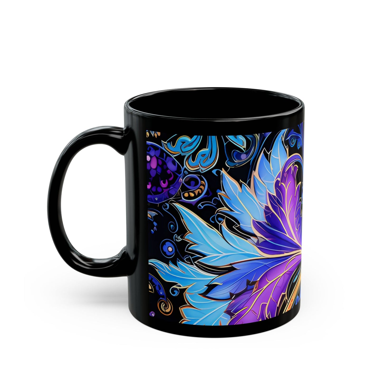 Ceramic coffee mug Ai image printed Hot beverage casual soup cup keeps the pride of Caffine alive with a morning cup of coffee Ai style 11oz