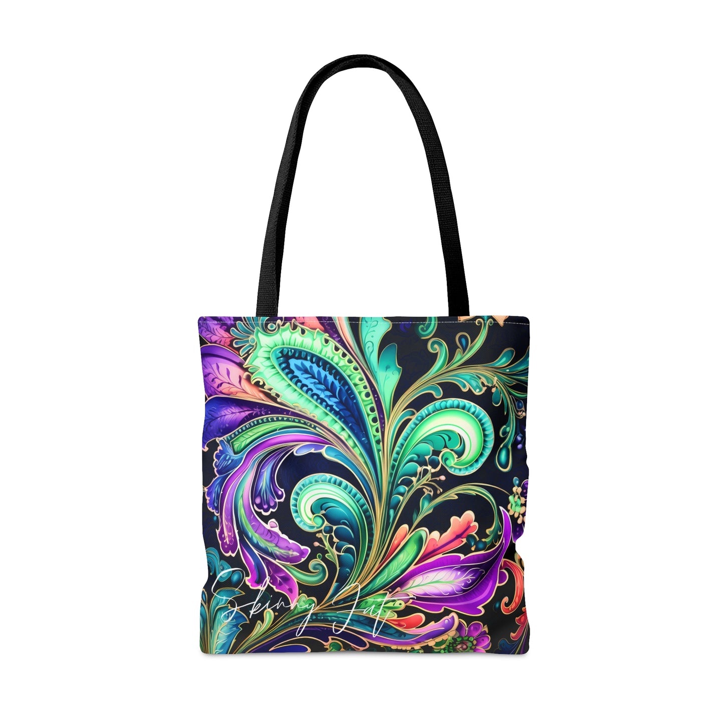 Tote bag featureing a beautiful flower image on both sides perfect for nature lovers gift and those who appreciate the beauty of flowers