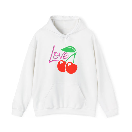 Crewneck love hoodie  street art as a gift for anyone printed on a fashionable sweater back to school style Sweatshirt