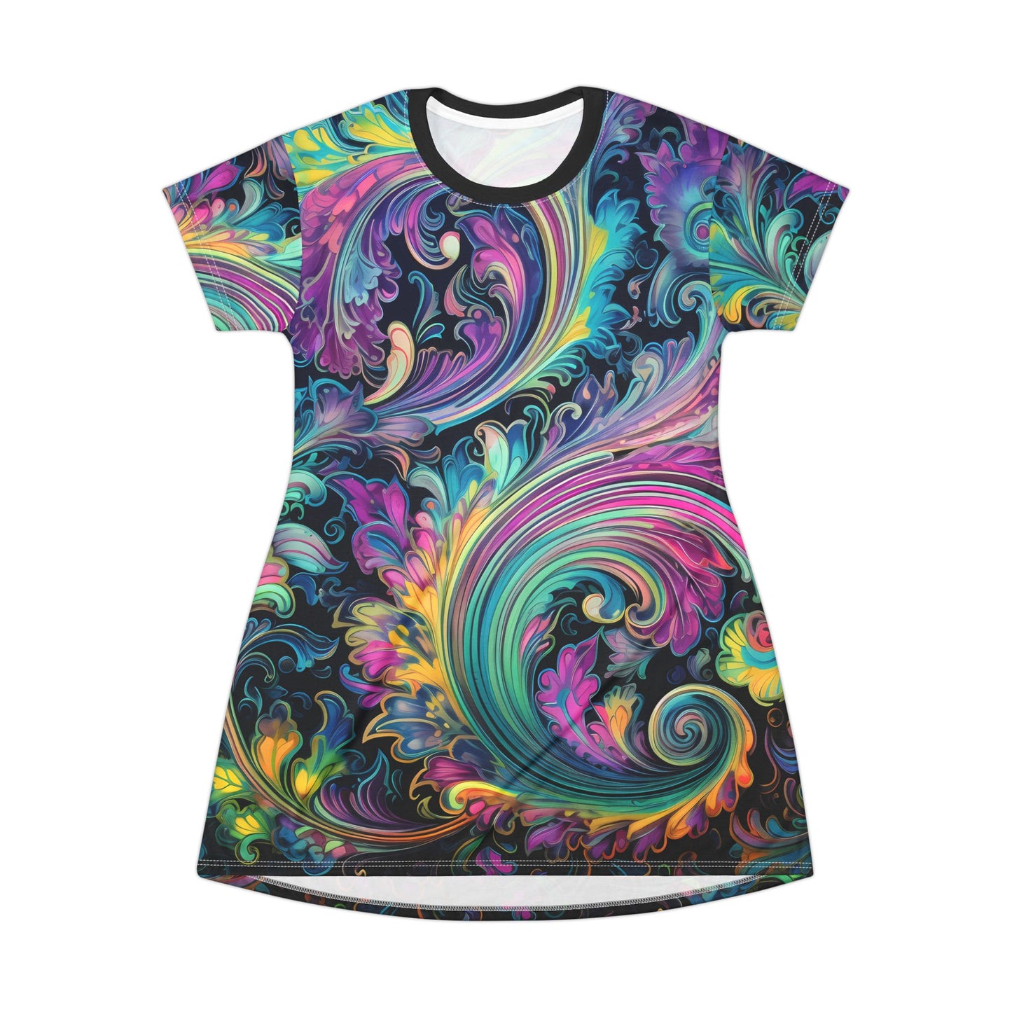 Spring dress T comfortable breathable butterfly design leisure wear Spring T love of paisleys spring Feminine wear casual women's wear