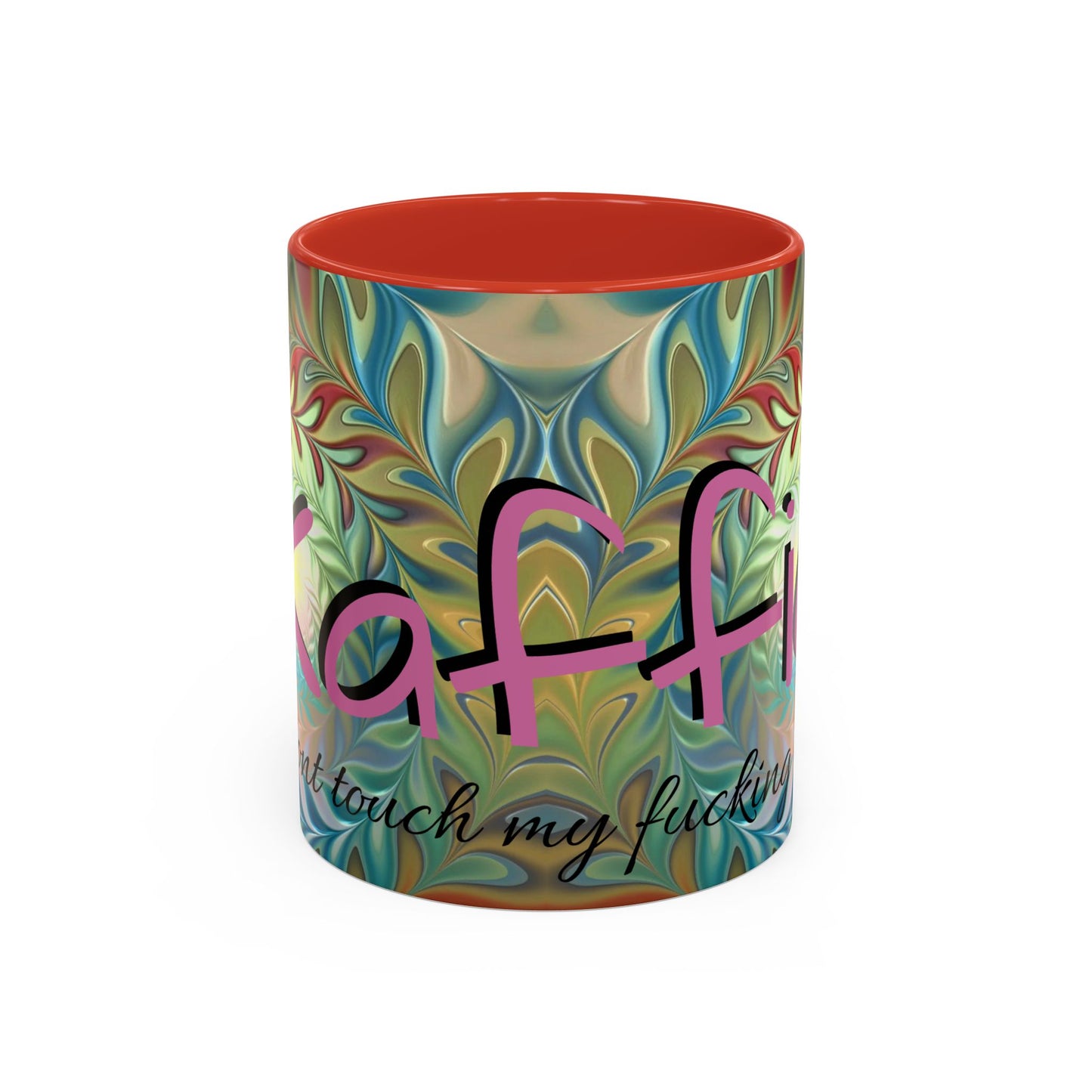 Kaffie cup print ceramic coffee mug Hot beverage casual soup mug keep the street life alive with a morning cup of coffee graffiti style 11oz