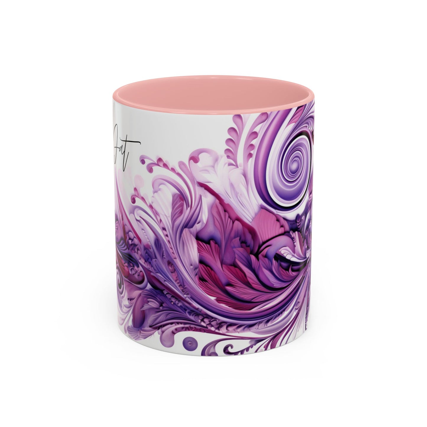 Coffee mug Paisley print ceramic Hot beverage casual soup cup keep the caffeine life alive with a morning drink of coffee regal style