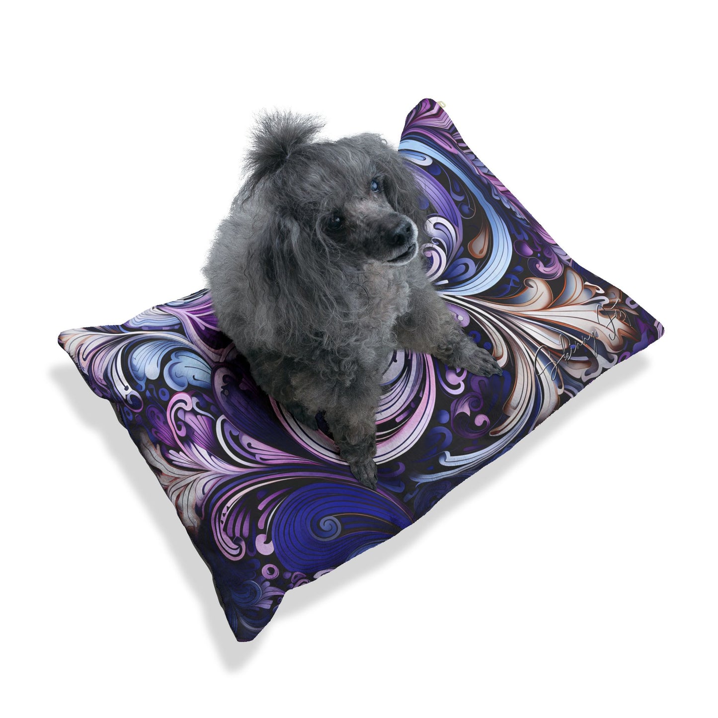 Pet bed Where Comfort Meets AI, Unveiling Our Signature AI Graphics Print Pet Bed gift