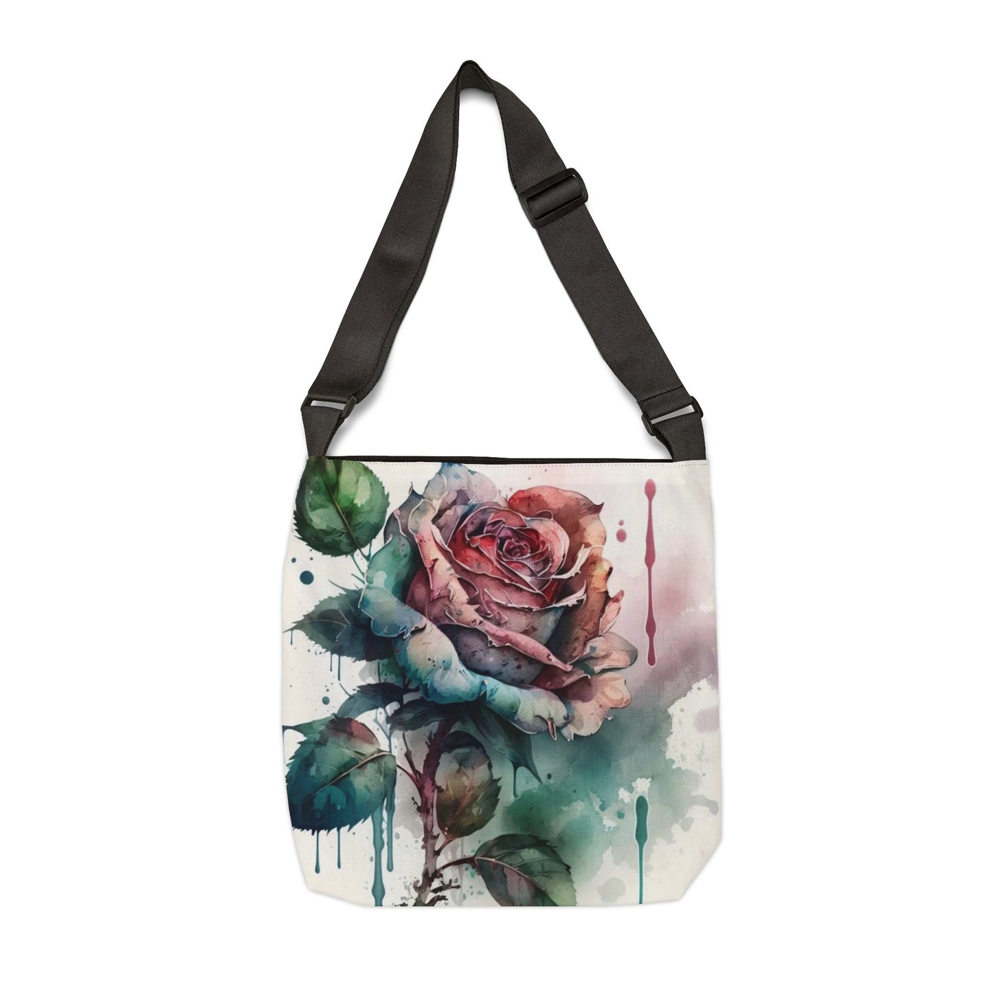 Tote bag for the flower artist lover oil painting inspired Water colour inspired design abstract art tote bag painting tote creative fashion