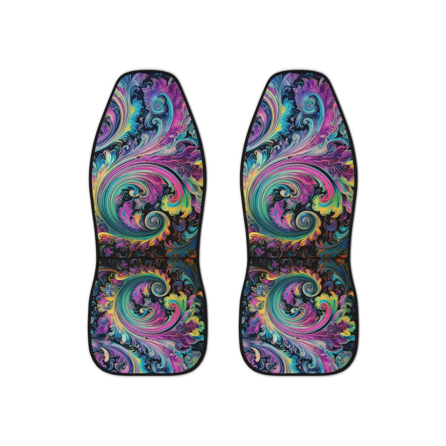 Car Seat Covers with a regal paisley twist Protect your seats with a stylish design made with Ai graphics